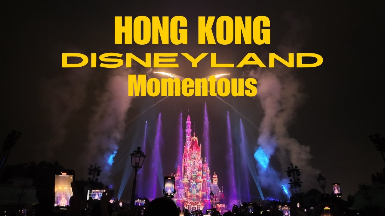 Fireworks Hong Kong Disneyland 