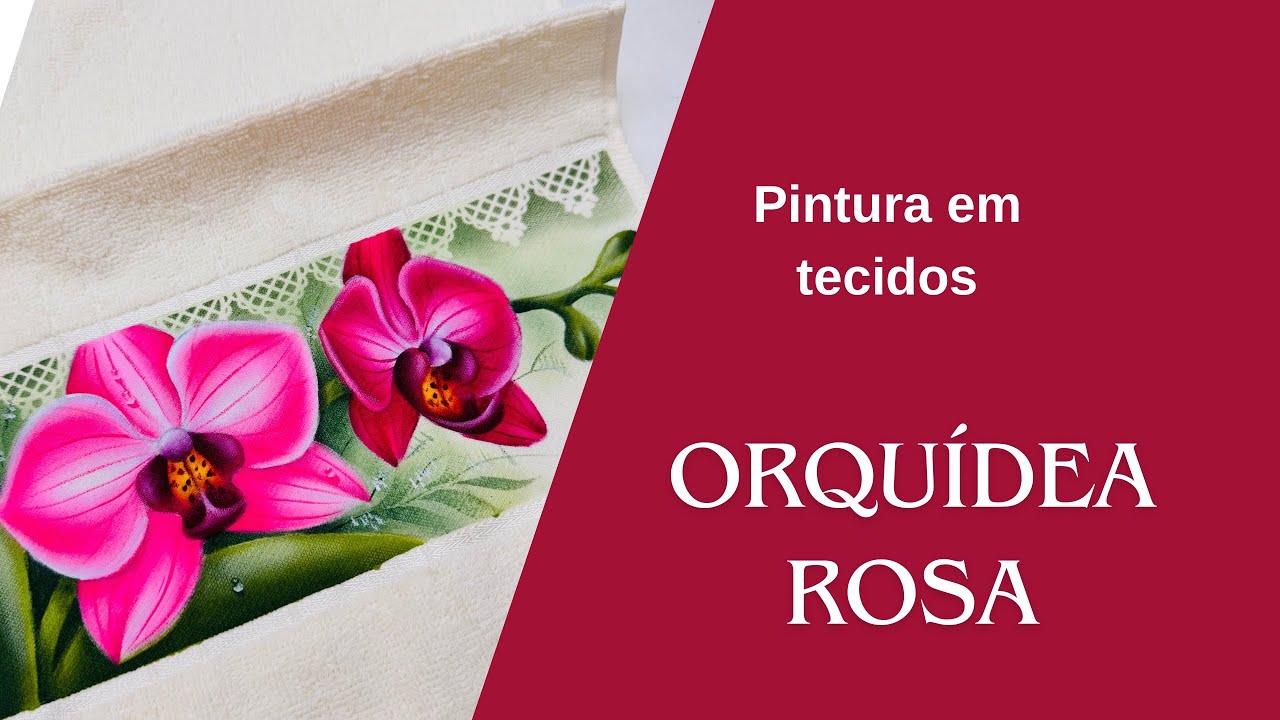 🎨 Esquenta Maratona Orquidário da Angel | Orquídea Rosa Passo a Passo 🌸 