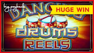AWESOME NEW GAME! Dancing Drums Reels Slot - HUGE WIN!