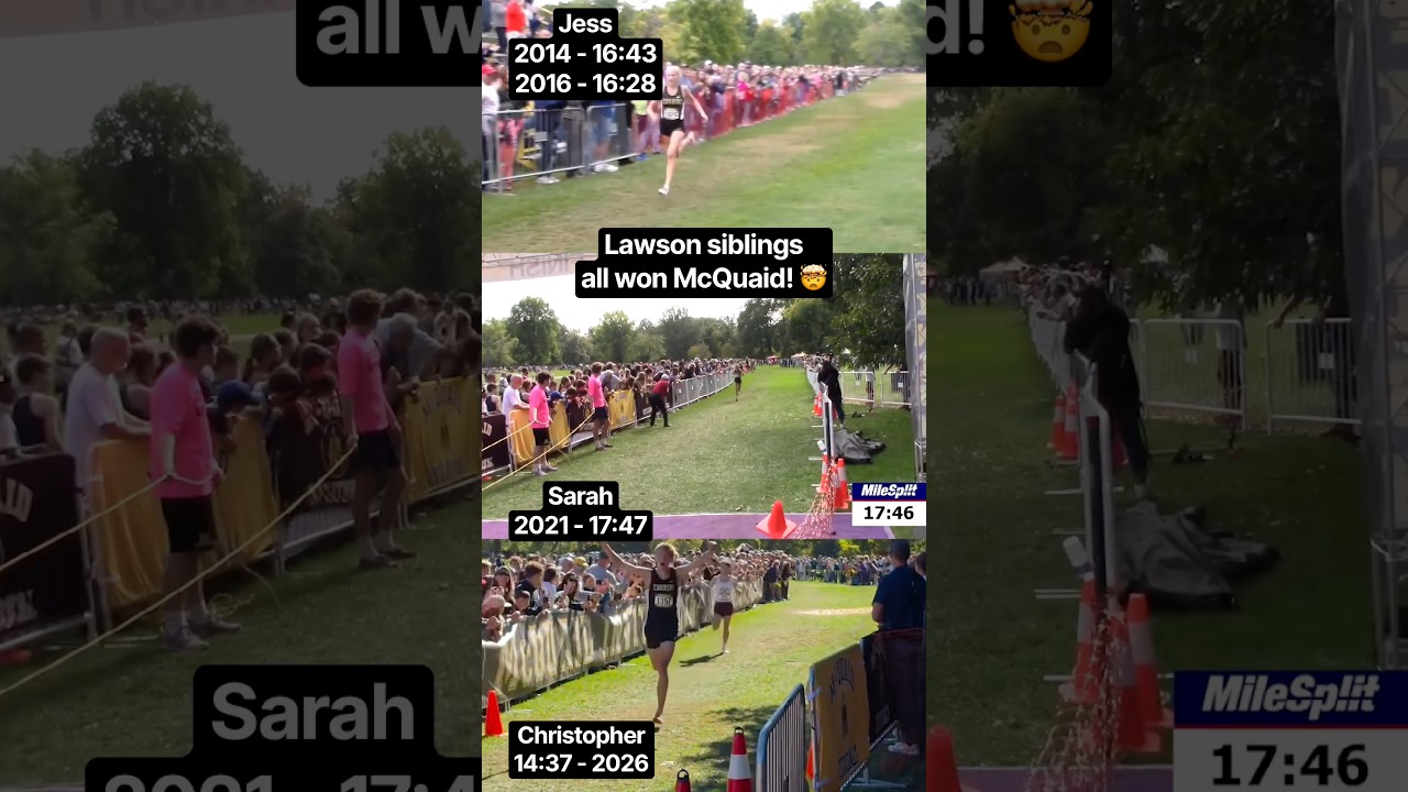 McQuaid is a Lawson family affair. Three siblings, four McQuaid wins 🤯