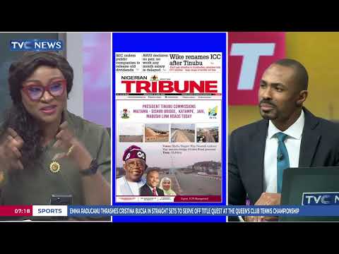 TVC Newspaper Review: PDP Leaders Mock Wike, Others For Affirming Anyawu As Scribe