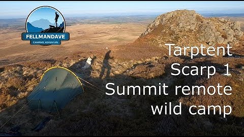 Tarptent Scarp 1 1st Wildcamp,  tent love after all the waiting and prep?