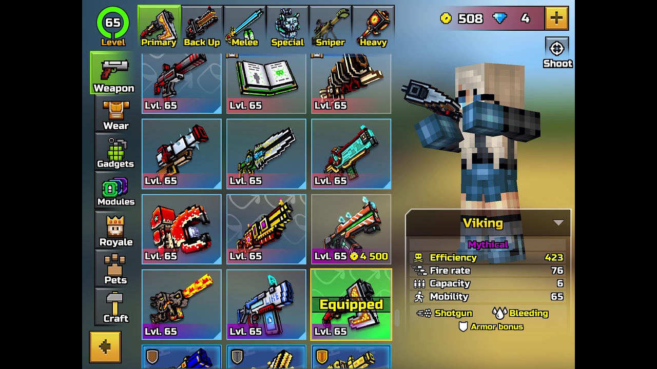 I got Viking in pg3d.