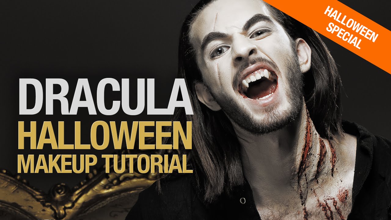 Dracula Untold halloween makeup tutorial - YouTube