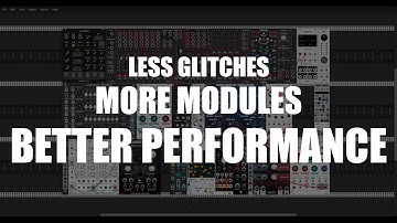 How to improve the performance of VCV Rack