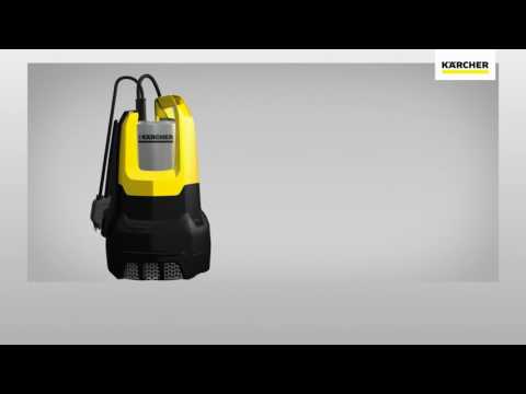 Kärcher flachsaugende Klarwasser Tauchpumpen (SP 2 Flat + SP 6 Flat Inox)