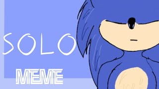 Video thumbnail of "SOLO meme Sonic movie"