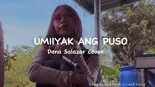 Umiiyak Ang Puso - Dona Salazar cover(w/ lyrics)| Retro Hits