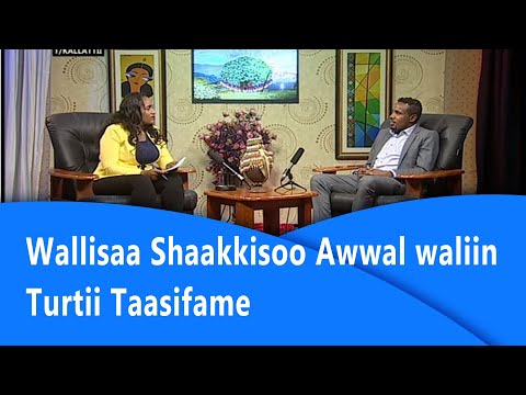 Wallisaa Shaakkisoo Awwal Waliin Turtii Taasifame Etv 