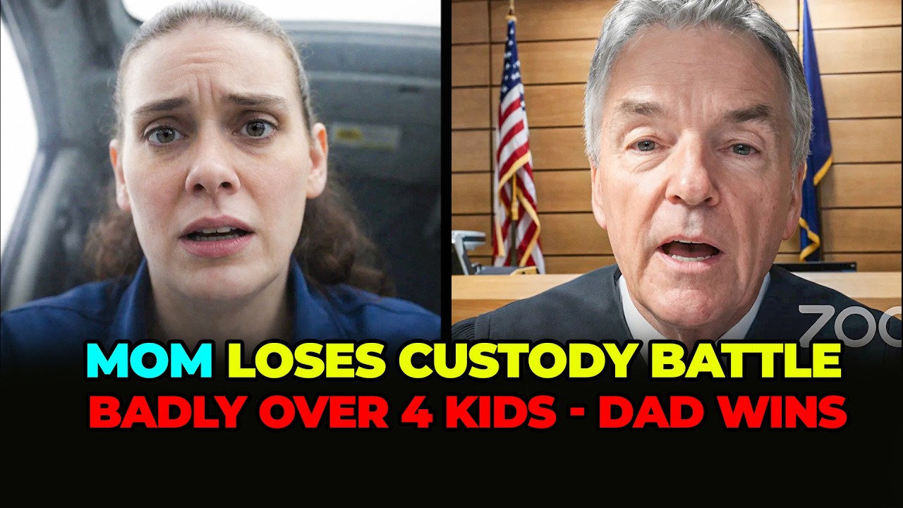 MOM Loses CUSTODY BADLY Over 4 KIDS - DAD WINS