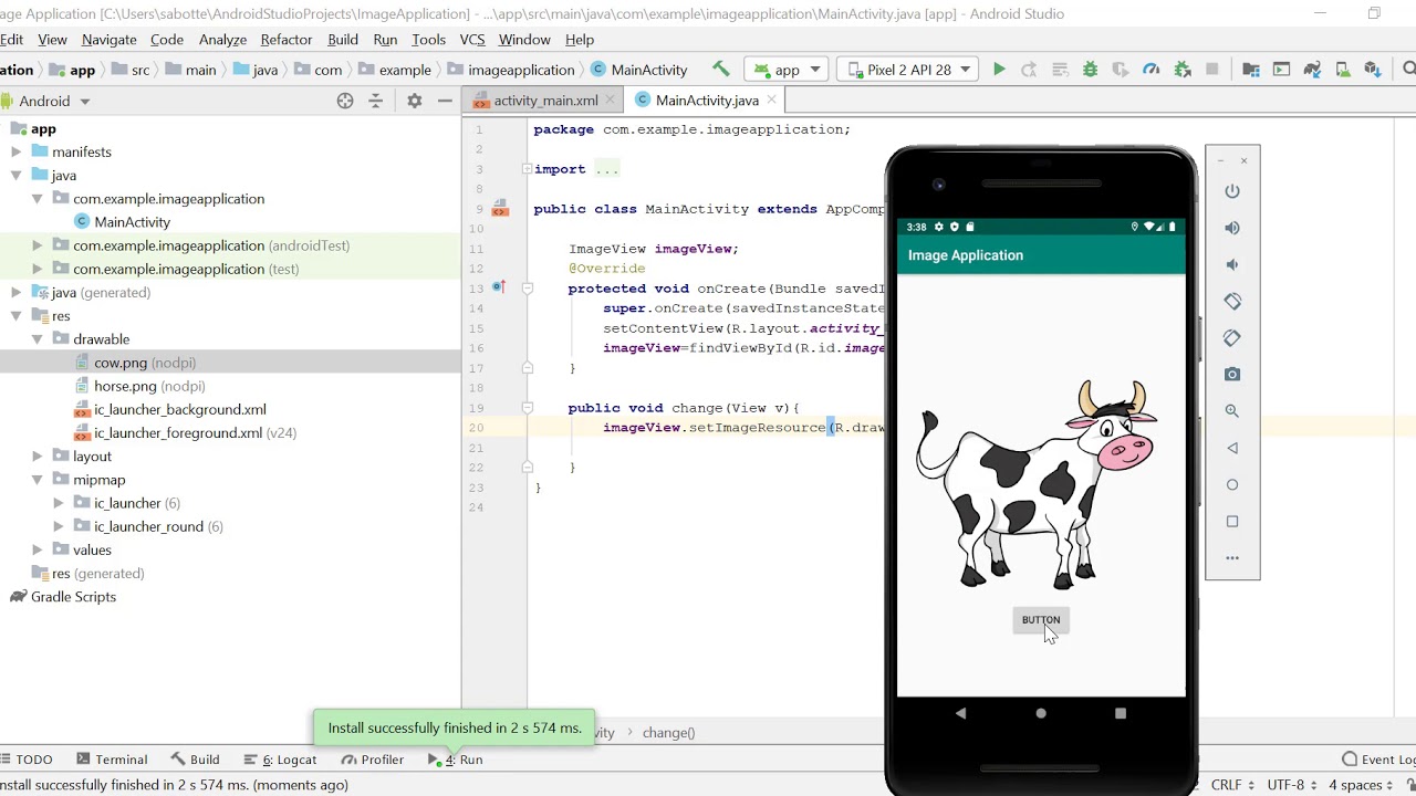 Android Resources Part 1: How To Add An Image To The Drawable Folder|  Android Studio Tutorial