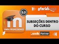 Subseções dentro do curso - Moodle 5 para Professores