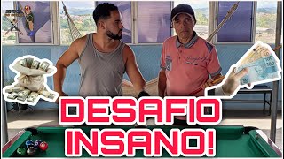 Bié Vs. Coroa Da Sinuca Desafio Insano Valendo 2000 Reais Só Uma Mão