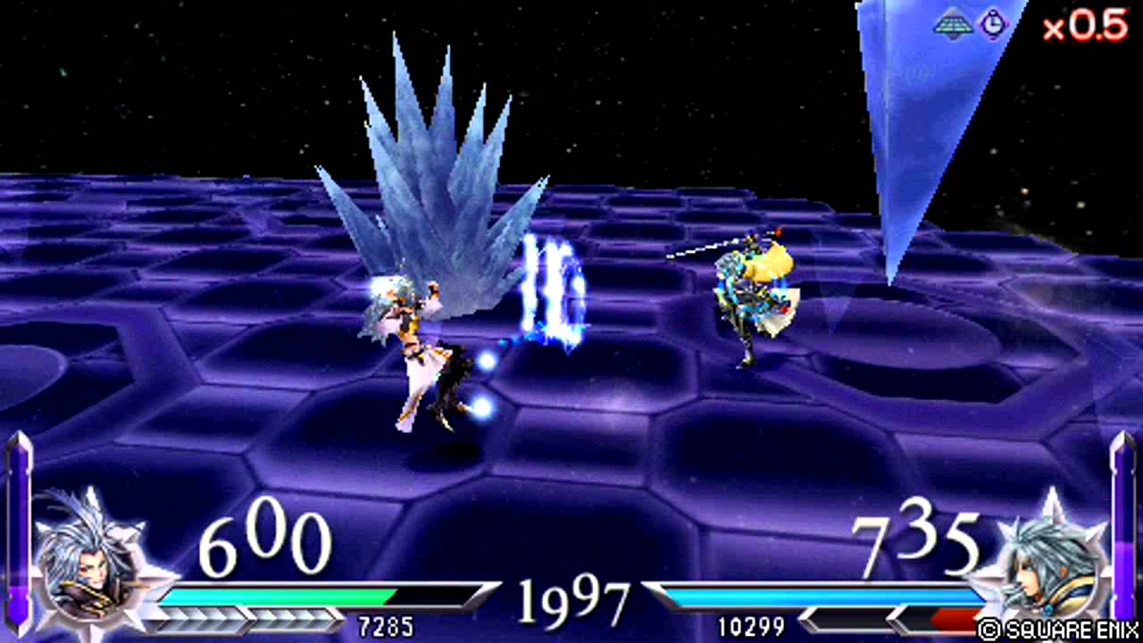 Final fantasy Dissidia 012 Duodecim Crimsomterra "Kuja" vs Truthkey "Wol"