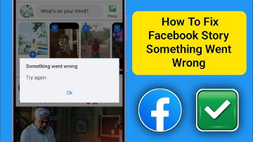 How To Fix Something went wrong try Again Problem on Facebook Lite Story 2025 || Solved