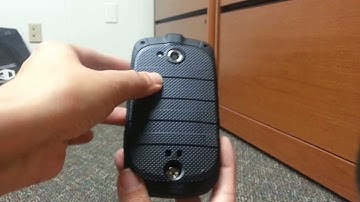 Kyocera Torque Smartphone Battery Removal