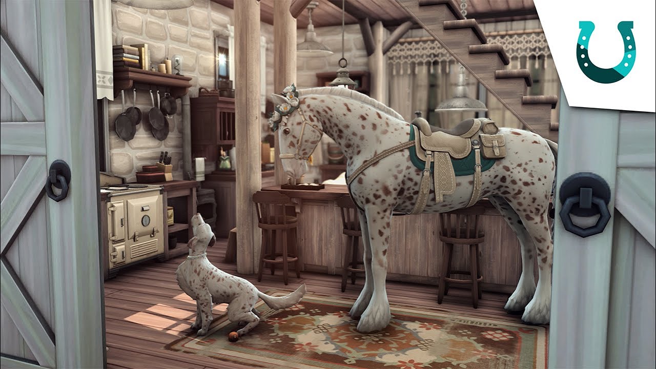 Tiny Rustic Barn The Sims 4 HORSE RANCH Speed Build Pack GIVEAWAY Tiny Rustic Barn The Sims 4 HORSE RANCH Speed Build Pack GIVEAWAY