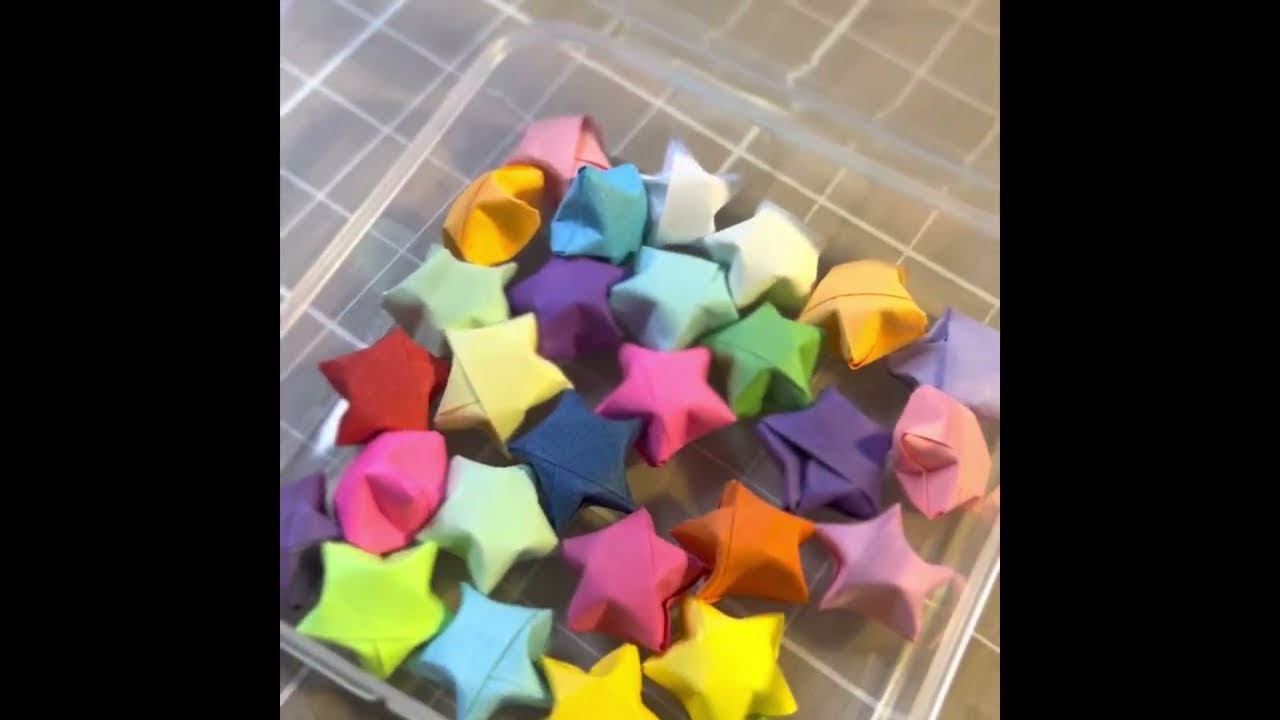 Colorful Paper Stars Origami Diy Stars Origami Paper Strips - Temu