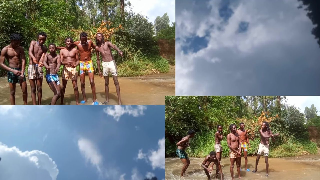 ENJOYING AT THE RIVER SAID ME AND MY FRIENDS 😜😜🍆🍬JUST SHOW SOME MORE LOVE ❤❤❤ 💦 