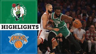 BOSTON CELTICS vs NEW YORK KNICKS | FULL GAME HIGHLIGHTS | Jaylen Brown scores 46 points