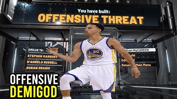 NBA 2K20 How to Make the Best Offensive Threat Build!!