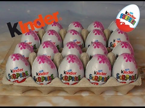 Kinder Surprise Eggs Opening