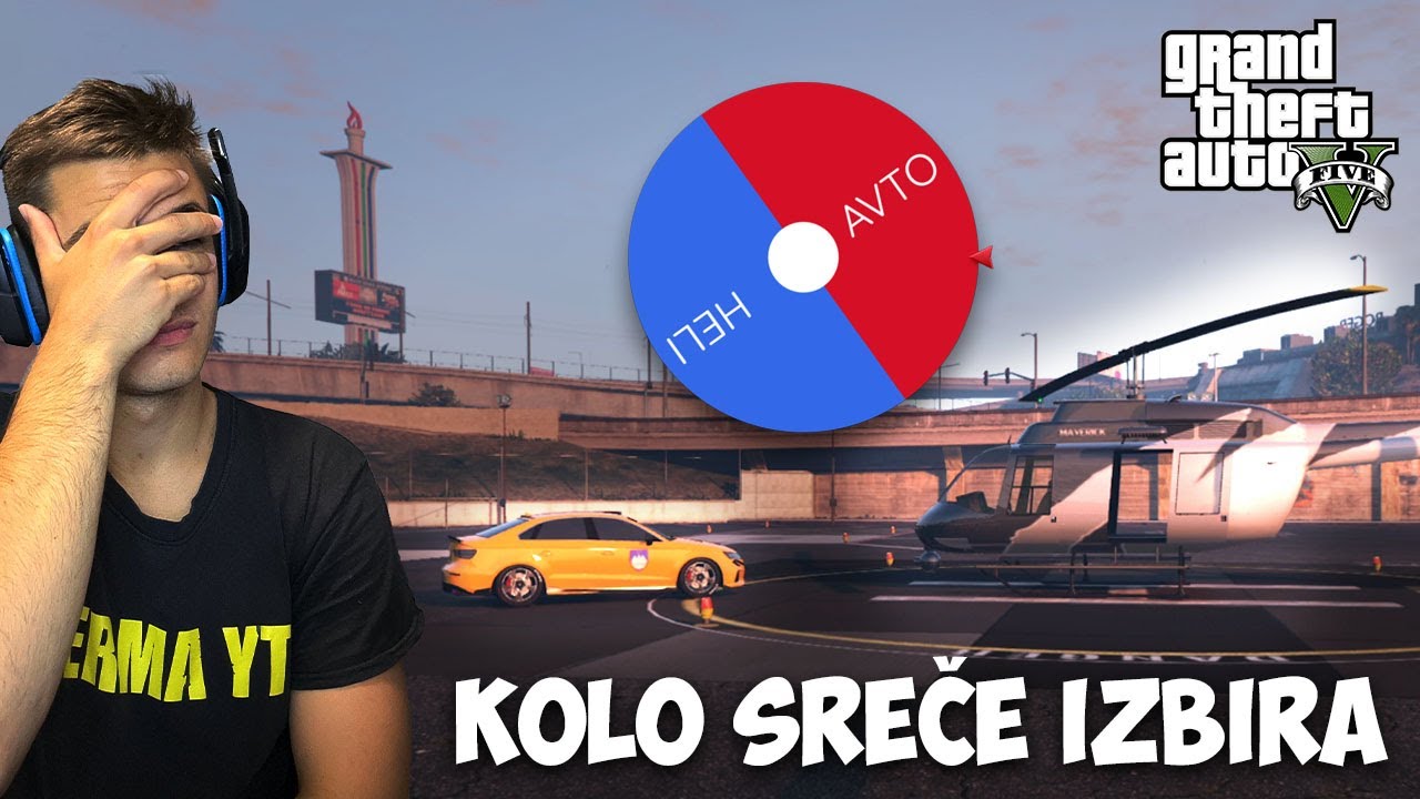 KOLO SREČE IZBIRA S ČIM TEKMUJEMO! (GTA 5 ONLINE) [SLO]