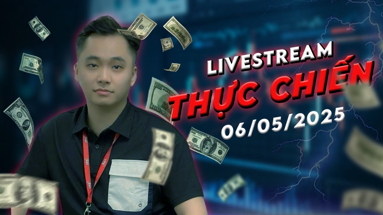 [🔴LIVE ] Thực chiến phái sinh + cơ sở phiên SÁNG 06/05/2025: VƯỢT ĐỈNH NGẮN