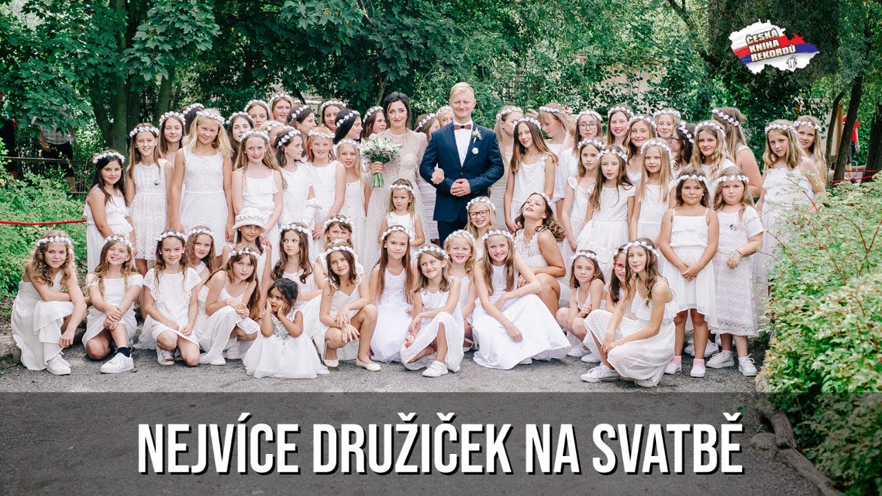 Video Nejvíce družiček na svatbě