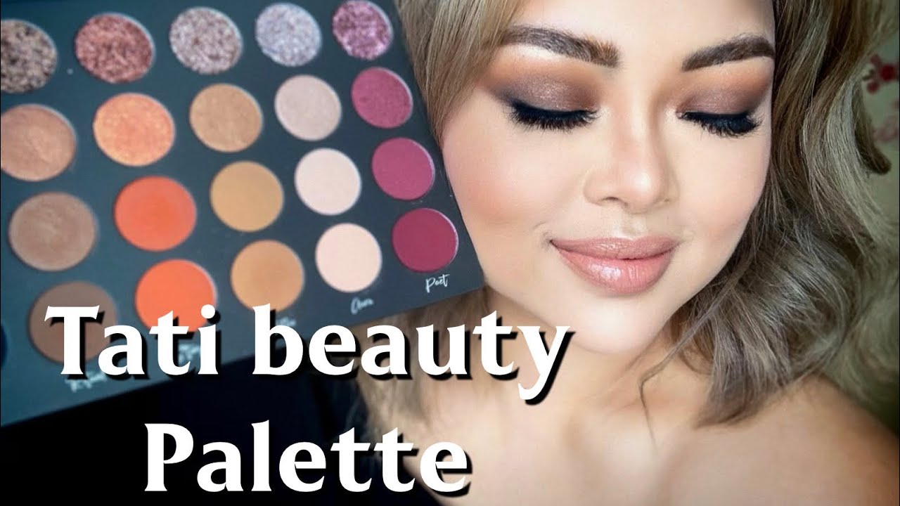 Trying TATI BEAUTY PALETTE for the first time Review Tutorial