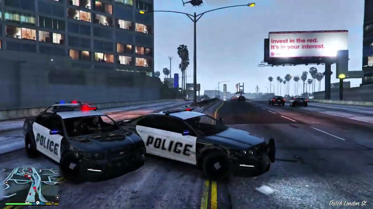 GTA5 POLİCE MOD  los santos LSPDFR#