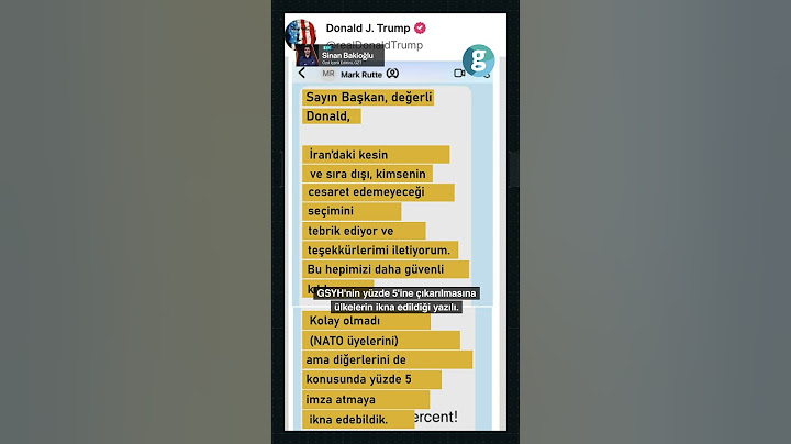 Trump'a NATO'dan gelen gizli mesajda ne yazıyordu?