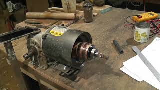 High voltage DC motor repair and the project, part 2