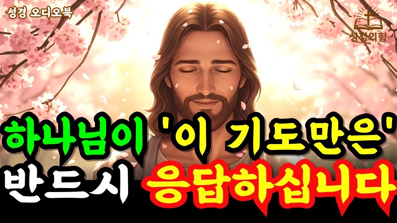 하나님이 이 기도만은 반드시 응답하십니다. 응답받는 기도의 7가지 비밀 l 성경 읽기 l 공동체 l 성경 말씀 l 매일 오디오북