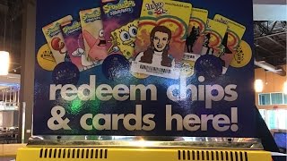 Main Event Redemption Kiosk For Wizard of Oz and Sponge Bob Coin Pusher