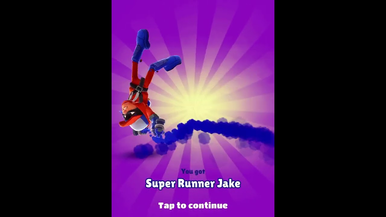 Unlocking super runner jake in subway surfers