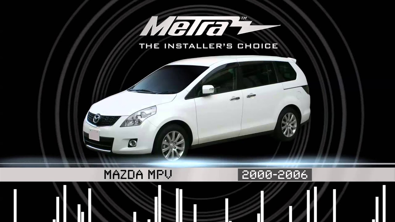 Metra 957502B - Mazda MPV 2000-2006 - Radio installation parts