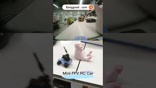 When you play mini FPV rc car in the office丨Diatone Q33 Mini RC Car #Shorts