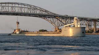 Caroline McKee/Commander Sailing on the St. Clair River In Port Huron, MI (7-26-2024)