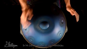 Handpan - D/A Celtic minor 10 - Shellopan by Matthieu