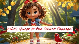 Mia's Quest to the Secret Passage | Kids Bedtime Story| Adventure|