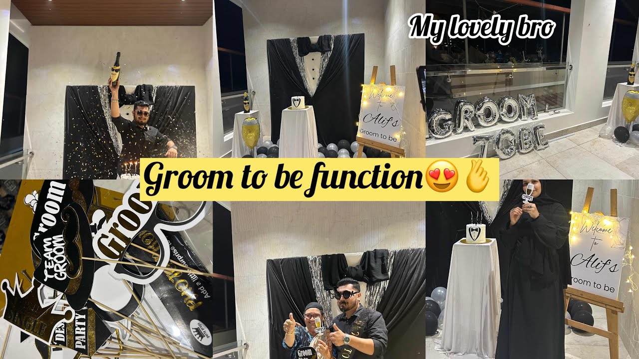 Groom to be function nanga yengane akya nokur🌸🫰 ||groom to be ||minazmussh vlog