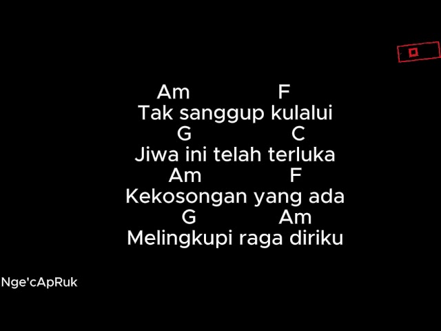 Cord Gitar Kotak - Sendiri " Am " auf YouTube ansehen Cord Gitar Kotak - Sendiri " Am " auf YouTube ansehen