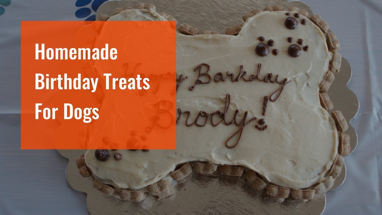 Homemade Birthday Treats For Dogs