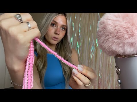 ASMR| Clicky Whisper Ramble With Clinky Beadsð€ (Teething Baby, Updates, More)