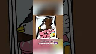 The child was curious about his mom’s face.#animation #cartoon