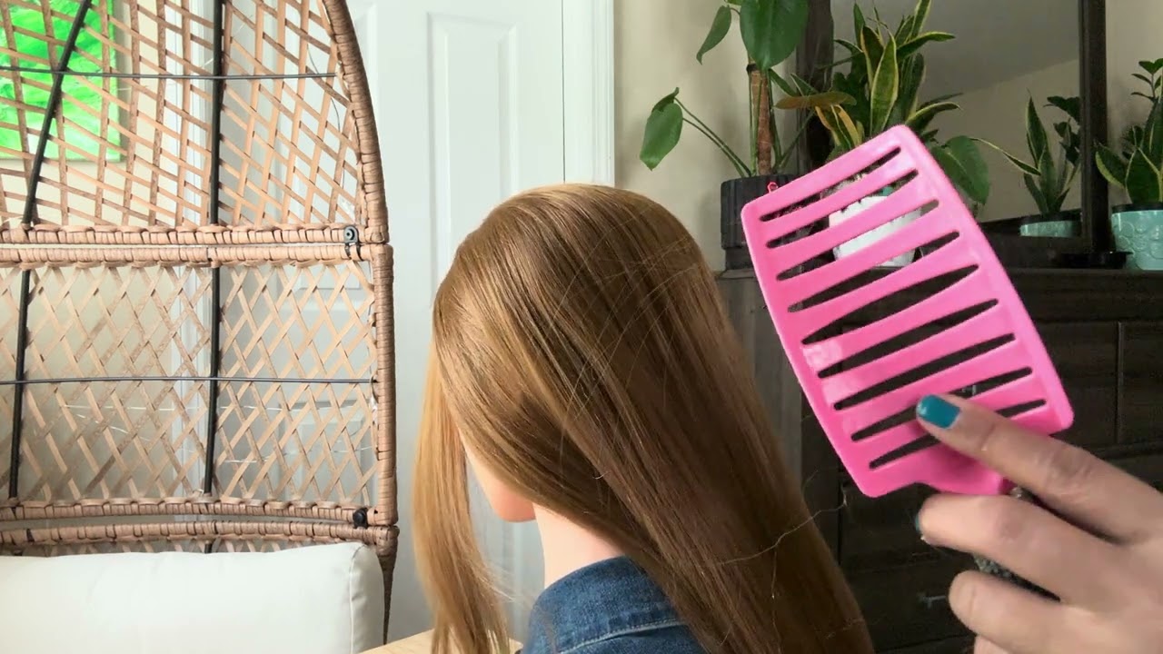 Relaxing | ASMR | Hair Brushing - Hair Play - Scalp Scratching with WHISPERING - I hope you like it