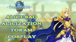 Alice SAO Alicization - Toram Cosplay