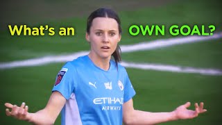 Clumsy Defending in Women&#39;s Football