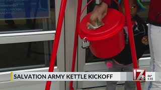 Salvation Army's Red Kettle Campaign kicks off in the Triangle